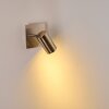 ZUOZ wall spotlight matt nickel, 1-light source