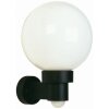 Albert 257 outdoor wall light black, 1-light source, Motion sensor