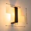 Lovikka Wall Light Dark wood, 1-light source