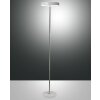 Fabas Luce DOUBLE Floor Lamp LED chrome, white, 1-light source