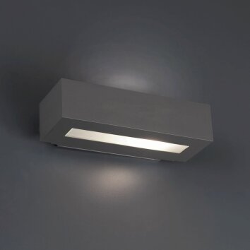 Faro West outdoor wall light anthracite, 1-light source