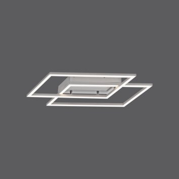 Paul Neuhaus INIGO Ceiling light LED stainless steel, 2-light sources