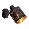 Wall Light Globo TUNNO black, 1-light source