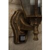 Rabalux Nizza outdoor wall light gold, brass, transparent, clear