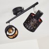 Liared Ceiling light black, 2-light sources