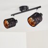 Liared Ceiling light black, 2-light sources