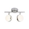 Globo TOBIAS Ceiling light LED transparent, 2-light sources