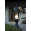 Lutec BRISTOL pedestal light black, 1-light source