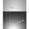 Fabas Luce SUSANNA Pendant Light LED white, 6-light sources