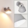 DOMPIERRE Wall Light grey, white, 1-light source