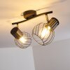 Bacau Ceiling Light black, 2-light sources