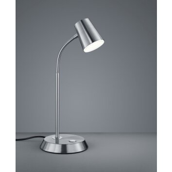 Trio NARCOS table lamp LED matt nickel, 1-light source