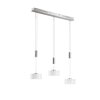 Pendant Light Fischer & Honsel premium Lavin LED glass, 3-light sources