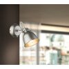 Globo HERNAN wall spotlight grey, silver, 1-light source