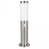 Eglo HELSINKI outdoor floor lamp stainless steel, 1-light source, Motion sensor