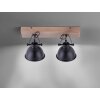 Leuchten Direkt Wall and Ceiling Light black, 2-light sources