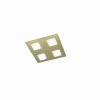Grossmann BASIC Ceiling Light LED brass, 4-light sources