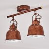 Safari Ceiling Light rust-coloured, 2-light sources