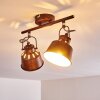 Safari Ceiling Light rust-coloured, 2-light sources