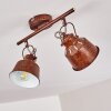 Safari Ceiling Light rust-coloured, 2-light sources