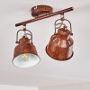 Safari Ceiling Light rust-coloured, 2-light sources