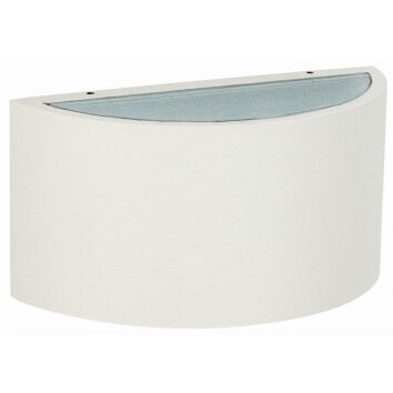 Albert 6347 outdoor wall light LED white, 2-light sources