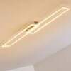 CEVA Ceiling light LED silver, 2-light sources, Remote control