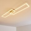 CEVA Ceiling light LED silver, 2-light sources, Remote control