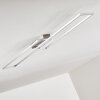 CEVA Ceiling light LED silver, 2-light sources, Remote control