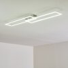 CEVA Ceiling light LED silver, 2-light sources, Remote control