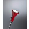 Tecnolumen ES 57 LED Floodlight chrome, red, 1-light source