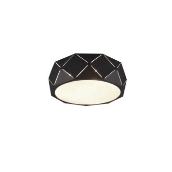 Ceiling Light Trio Leuchten ZANDOR black, 3-light sources