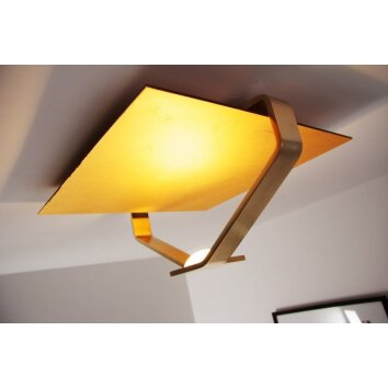 Elesi Luce ceiling light LED gold, 1-light source
