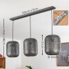 CHIDU Pendant Light grey, 3-light sources