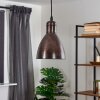 TIMOLA Pendant Light rust-coloured, black, 1-light source