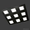Grossmann BASIC Ceiling Light LED black, 9-light sources
