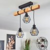 BARBENGO Ceiling Light black, 3-light sources