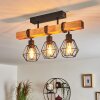 BARBENGO Ceiling Light black, 3-light sources