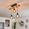 BARBENGO Ceiling Light black, 3-light sources