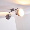 DOMPIERRE Ceiling light grey, white, 2-light sources