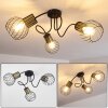 Bacau Ceiling Light black, 3-light sources