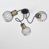 Bacau Ceiling Light black, 3-light sources