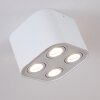 Baishan Ceiling Light white, 4-light sources