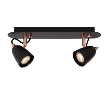 Lucide RIDE spot copper, 2-light sources