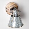 Berkeley Wall Light Light wood, galvanized, 1-light source