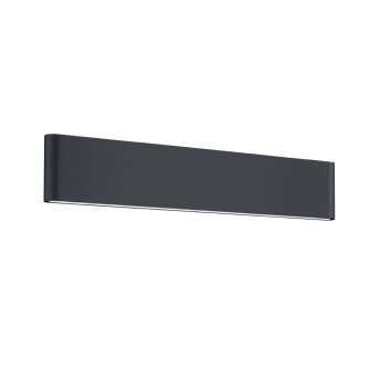 Outdoor Wall Light Trio Leuchten THAMES II LED anthracite, 2-light sources