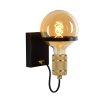 Wall Light Lucide OTTELIEN black, 1-light source