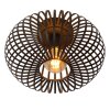 Lucide MANUELA Ceiling light black, 1-light source