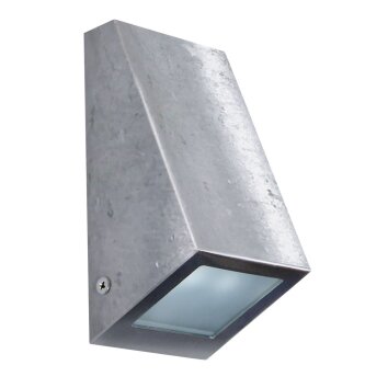 KS Verlichting Downlighter Wall Light stainless steel, 1-light source