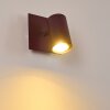 ZUOZ wall spotlight rust-coloured, 1-light source